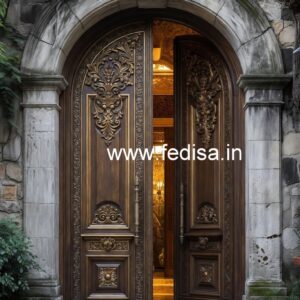 Home Entry Wooden Door Jali Wale Gate Ki Design No-5773