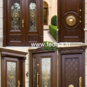 Elegant Double Door Classic Entry Design All Door Design No-5781