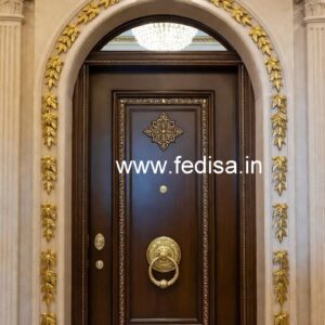Solid Wood Classic Door Room Door Design Plywood No-5799