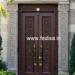 Mahogany Classic Doors Latest Mesh Door Design No-5801