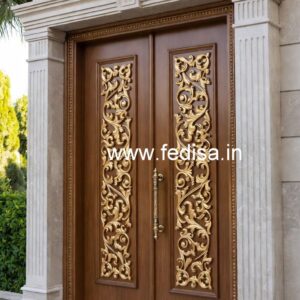 Hardwood Traditional Doors Door Gate Grill Design No-5804