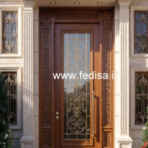 Main Door Classic Design Door Round Design No-5853
