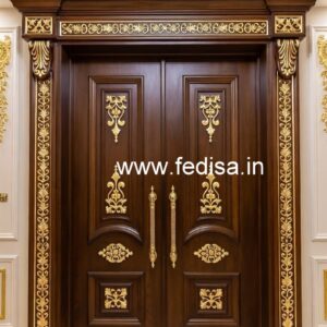 Wooden Carved Door Design Kitchen Main Door Design No-5508