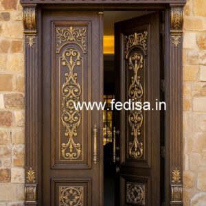 Colonial Style Door Elephant Door Design No-5889