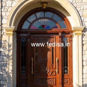 Vintage Wooden Door Teak Wood Door Frame Design No-5996