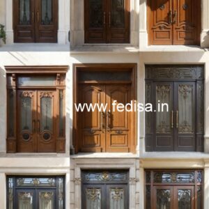 Mahogany Classic Doors Aluminum Front Door Design No-6006