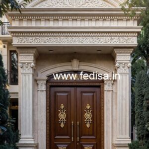 Rustic Classic Door Metal Jali Door Design No-6013