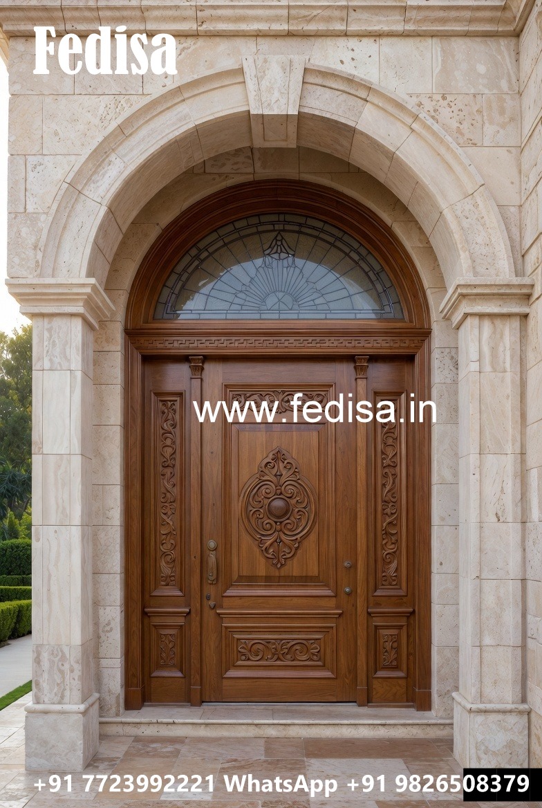 Teak Wood Door Design Designer Sliding Doors No-6046