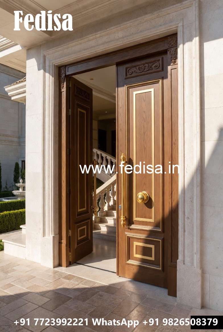 Palace Style Doors Temple Door Design In Glass No-6063