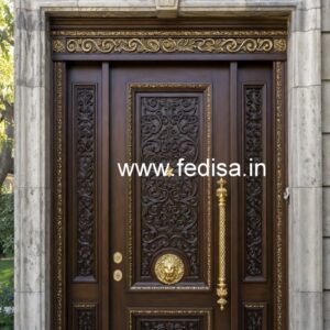 Luxury Classic Entrance Door Designs India House Front Door And Window Design No-6066