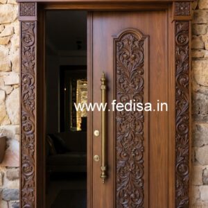 Carved Door Patterns Main Door Iron Design For Home No-6069
