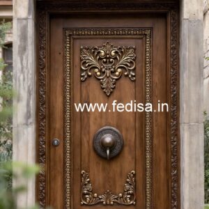 Traditional Door Design Plywood Sunmica Door Design No-6077