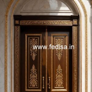 Antique Door Style Main Door Metal Design No-6081