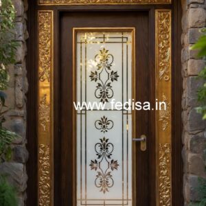 Antique Door Style Exit Door Design No-6122