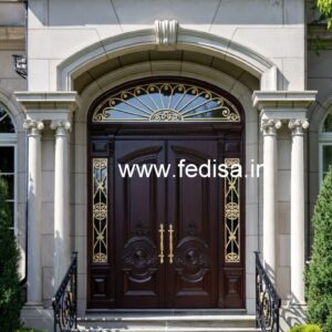 Solid Wood Classic Door Almunia Door Design No-6127