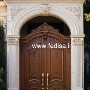 Vintage Wooden Door House Door Design No-6160