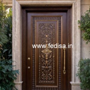 French Classic Doors Teak Wood Door Design No-6179
