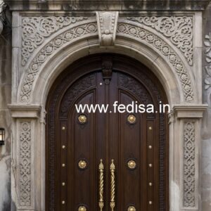 Classic Wooden Main Door Design For Home Chokhat Design No-6187