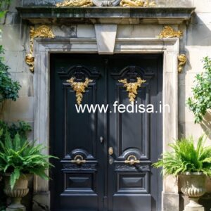 Home Entry Wooden Door Modern Front Door Design No-6306