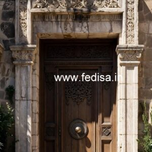 Handcrafted Wooden Door Darwaza Ka Design No-6336