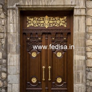 Main Door Classic Design Front Door Glass Design No-6345