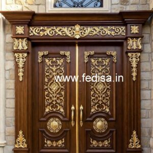 French Classic Doors Teak Wood Main Door Designs For Houses No-6384