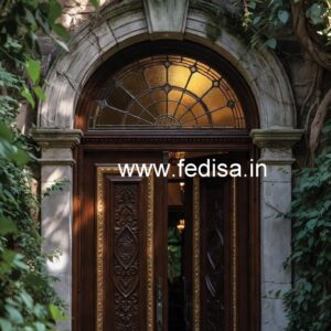 Carved Door Patterns New Double Door Design 2026 No-6397