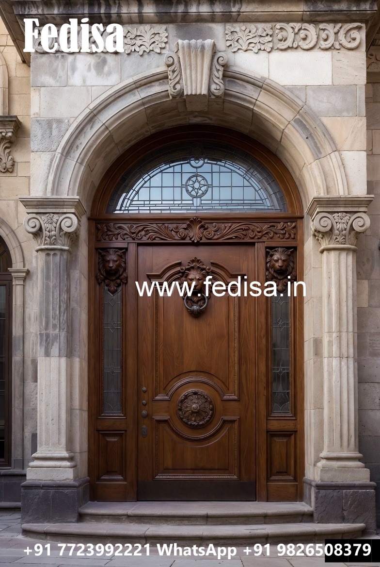 Classic Front Door Ideas Sliding Door For Kitchen Entrance No-6407