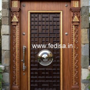 Hardwood Traditional Doors Sliding Door Design For Bedroom No-6419