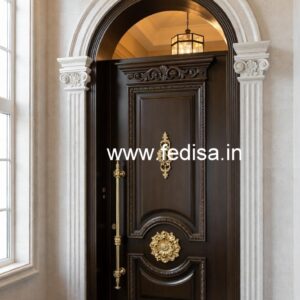 European Classic Door Wooden Safety Door Designs For Homes No-6420