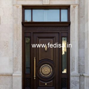 Luxury Classic Entrance Door Designs India Solid Wood Door Design No-6435