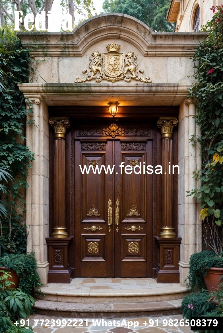 Classic Door Design Double Door Design Simple No-6445