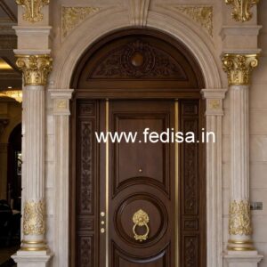 Double Door Classic Style Pooja Doors No-6482