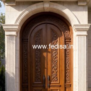 Wooden Carved Door Design Teak Ply Door Design No-6492