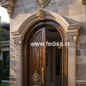 Traditional Carved Wooden Front Door Ideas God Door Design No-6516