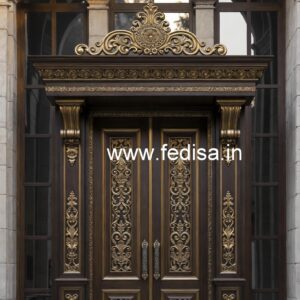 Traditional Carved Wooden Front Door Ideas Window Door Design For Home No-6598
