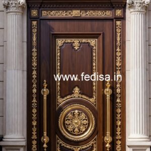Mahogany Classic Doors Jali Wale Darwaje Ke Design No-6621
