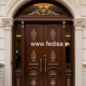 Rustic Classic Door House Door Design Wood No-6628