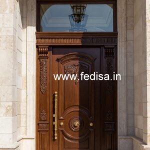 Handcrafted Wooden Door 5 Door Design No-6664