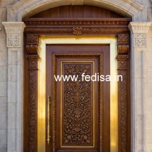 Ornate Door Design Steel Jali Door Price No-6670