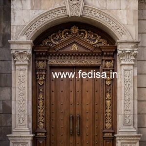 Ornate Door Design Single Iron Gate Design No-6711