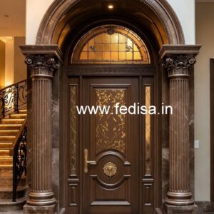 Handcrafted Wooden Door 2d Door Design No-6746