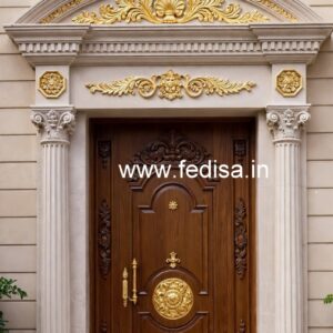 European Classic Door Single Door Iron Gate Price No-6748