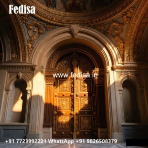Vintage Wooden Door Designs For Houses Steel Grill Door Design No-6764