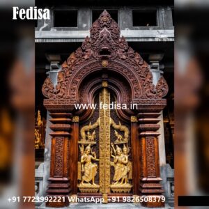 Arch Top Wooden Door Darwaje Ka Design No-6770