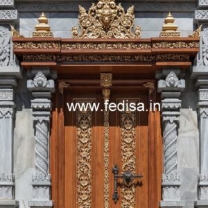 European Classic Door Aluminum Jali Door Price No-6789