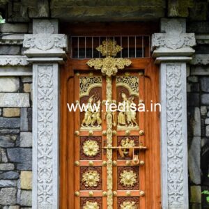Colonial Style Door Double Door Main Gate Design No-6832