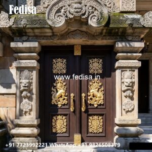 Elegant Door Design Stylish Plywood Door Design No-6859