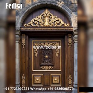 Antique Door Style Cnc Main Door Design No-6860