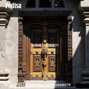 Ornate Door Design Home Main Door Design In Wood No-6875